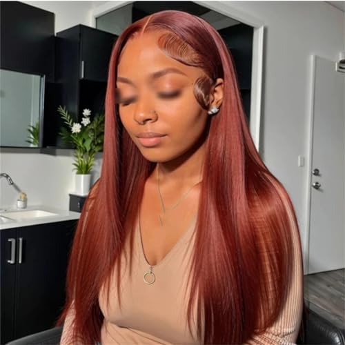 Spitze-Perücke, Echthaar, Vorgezupft, Gerade Spitze Vorne, Echthaar-Perücke, Verschluss, Frontal-Perücken, Damen, Lange, Seidige, Gerade Perücken 13x4 Lace Wig 30Inches#180% Spitze-Perücke, Echthaar, Vorgezupft, Gerade Spitze Vorne, Echthaar-Perücke, Verschluss, Frontal-Perücken, Damen, Lange, Seidige, Gerade Perücken 13x4 Lace Wig 30Inches#180% von Wjnvfioo