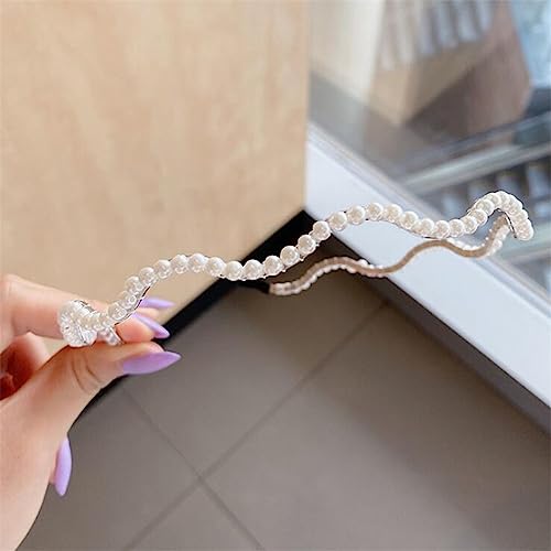 Volle Perlen Frauen Haarbänder Stirnband Haar Hoops Halter Ornament Band Dame Mode Haar Zubehör A8 von Wjnvfioo