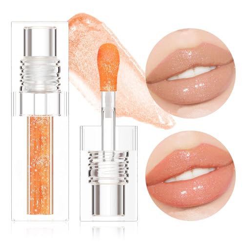 Farbwechselndes Lippenöl Nährt Tiefgehend Glitzernden Lipgloss Feuchtigkeitsspendendes Lippenglühöl Make Up Zubehör Für Frauen Und Mädchen von Wjsdsg