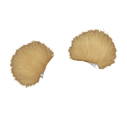 Bärenohr Hair Clip Anime Maid Side Pin 2000er Jahre Pelzige Kunstpelze Ohr Barrette Für Maskerades Party Kreative Haardekore von Wkldjf