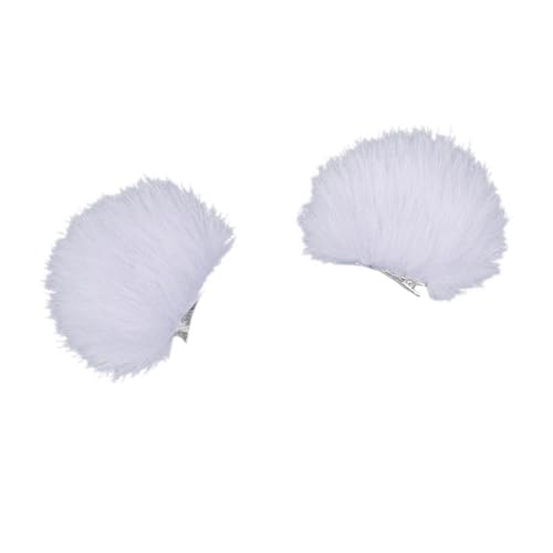 Bärenohr Hair Clip Anime Maid Side Pin 2000er Jahre Pelzige Kunstpelze Ohr Barrette Für Maskerades Party Kreative Haardekore von Wkldjf