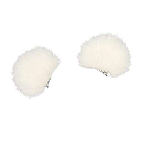 Bärenohr Hair Clip Anime Maid Side Pin 2000er Jahre Pelzige Kunstpelze Ohr Barrette Für Maskerades Party Kreative Haardekore von Wkldjf