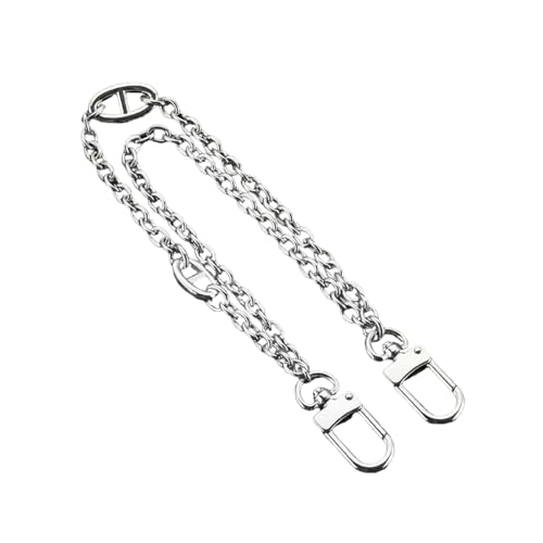 Doppelschichten Beutelkette Für Handtasche Dekoration Retro Beutelgurt Mit Schnallen Metall Geldbeutel Ketten Gurtbag Zubehör von Wkldjf