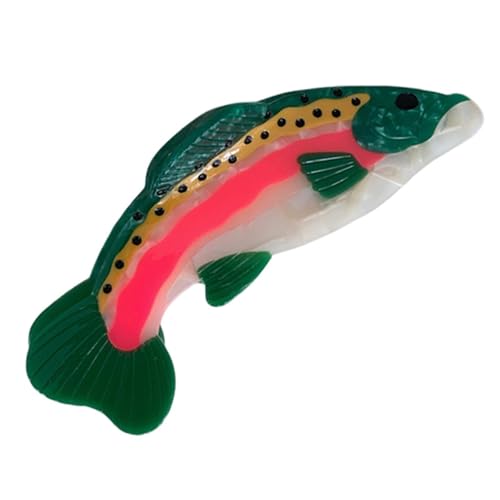 Einzigartiges Mädchen Großes Haar Klauen Clip Haarkiefer Clip Fisch Haarklaue Barrettes Haare Haarthaar Ornamente von Wkldjf