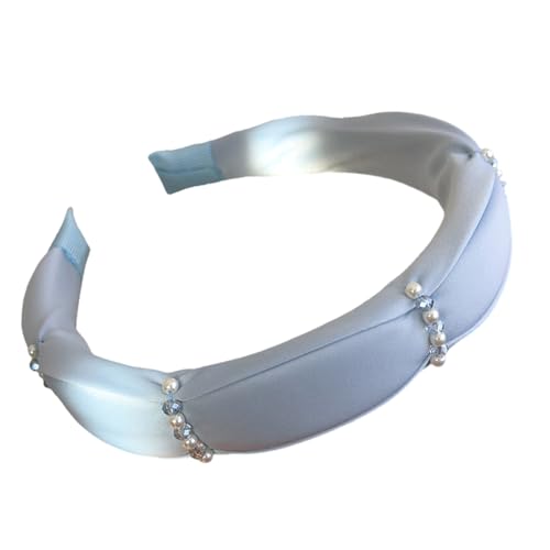 Eleganter Kopfschmuck mit Kunstperlen, modisches Haarband, bequemes Haarband für Hochzeiten und Abschlussbälle von Wkldjf