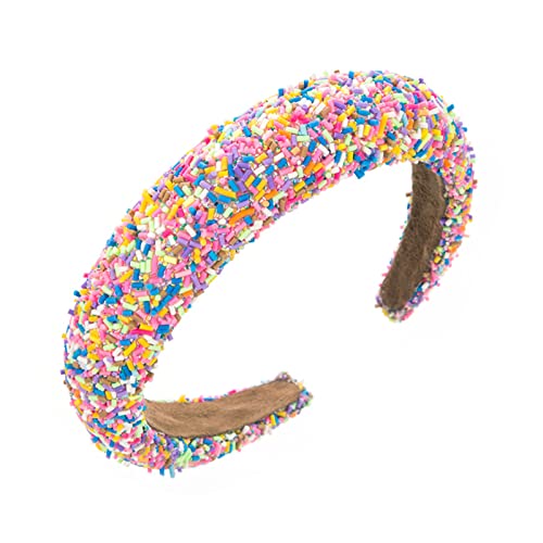 Haarreif für Frühlingseinkauf, Reise, zartes Haarband mit bunten Perlen, Dekoration, Frauen-Haar-Accessoire von Wkldjf