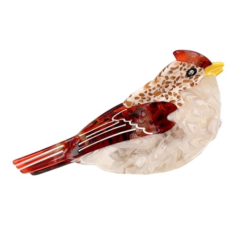 Modisches Cartoon-Vogel-Haar-Accessoire, freundliche Acetat-Haarspange für den täglichen Gebrauch, Schule, Event, Frisur, Haarspange für Hochsteckfrisuren von Wkldjf