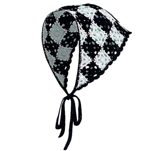 Vielseitiges Haar-Halstuch, Blumen-Haarband, Damen-Turban, Kopfwickel, Haar-Accessoires, gehäkelte Haarbänder, Kopftuch von Wkldjf