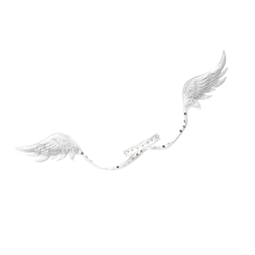 Wkldjf Event Catching Designs Angelic Devil Wing Halskette Geeignet Für Musikfestivals Und Alltagsstil Dekoration Täglich Gebrauch von Wkldjf