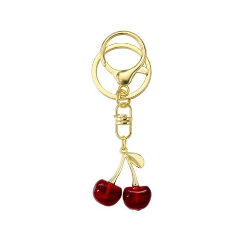 Wkldjf Mode Kirschen Geformte Keychain Trendy Cherries Schlüsselkette Anhänger Accessoire Unterscheidungsfähige Schlüsselringe Für Modeliebhaber Wkldjf Mode Kirschen Geformte Keychain Trendy Cherries Schlüsselkette Anhänger Accessoire Unterscheidungsfähige Schlüsselringe Für Modeliebhaber von Wkldjf