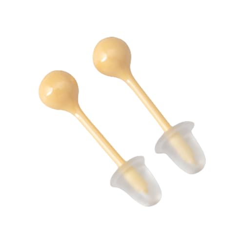 Wkldjf Runde Flexible Bioplastenohrnasenstollen Robuste Bioceramics Piercing Retainer Tragbare Designs Modisch von Wkldjf