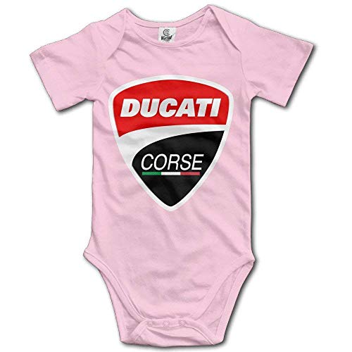 WlQshop Baby Body Strampler Overall Babykleidung Outfits Ducati Logo Gr. 3 Monate, mehrfarbig von WlQshop