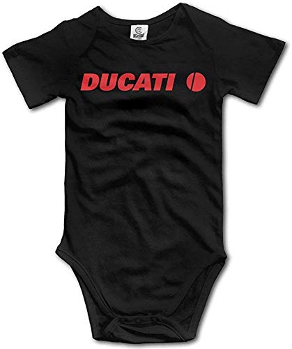 WlQshop Baby Body Strampler Overall Babykleidung Outfits Ducati Logo Gr. 6 Monate, mehrfarbig von WlQshop