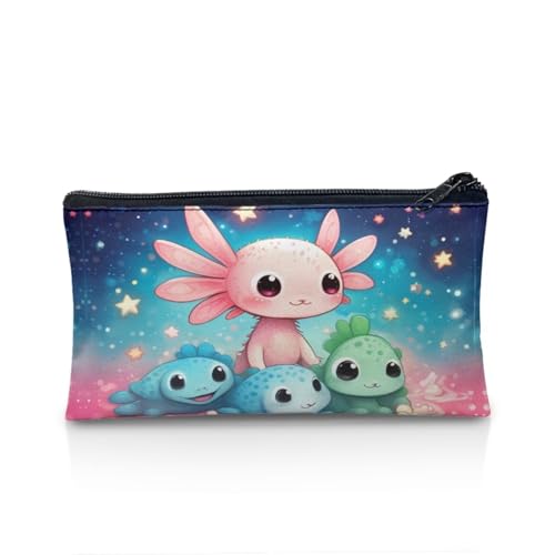 Wnbucioht Personalisiertes Federmäppchen für Schule, Kinder, Stiftehalter, Jungen, Mädchen, Schreibwaren, Aufbewahrung, Schreibtisch, Stiftetasche, Kawai Axolotl Pink, Einheitsgröße, Taschen-Organizer Wnbucioht Personalisiertes Federmäppchen für Schule, Kinder, Stiftehalter, Jungen, Mädchen, Schreibwaren, Aufbewahrung, Schreibtisch, Stiftetasche, Kawai Axolotl Pink, Einheitsgröße, Taschen-Organizer von Wnbucioht