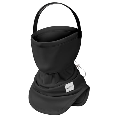 Wnddle Sturmhaube Balaclava Winter, Halbe Warme Sturmhaube Motorrad Skimaske Schwarz, Schlauchschal Herren, Warme Skimaske Fahrrad, Winddichte Gesichtsmaske für Ski Skifahren Snowboard Wandern von Wnddle