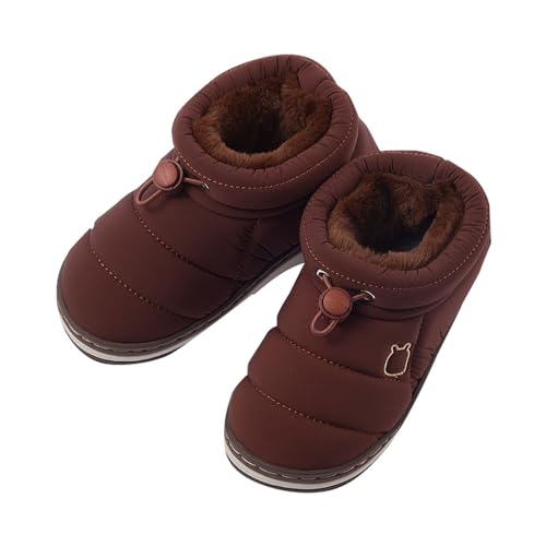 Woaikeyu Hausschuhe Mode Winter Kinder Stiefel Kinder Stiefeletten Flache Unterseite rutschfest rund Plüsch warm und bequem Cartoon Kaninchenform Mädchen Hausschuhe, coffee, 23.5 EU Woaikeyu Hausschuhe Mode Winter Kinder Stiefel Kinder Stiefeletten Flache Unterseite rutschfest rund Plüsch warm und bequem Cartoon Kaninchenform Mädchen Hausschuhe, coffee, 23.5 EU von Woaikeyu