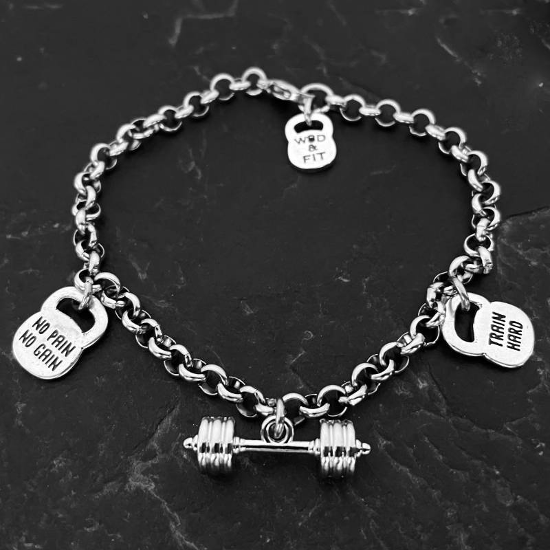 Helen Fitness-Armband Für Workout Und Motivation Geschenk Die Freundin Fitness-Schmuck Bodybuilding-Schmuck Cross-Training Wod & Fit von WodAndFit