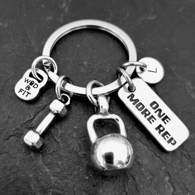 Kettlebell Complex Workout Fitness Schlüsselanhänger Personal Trainer Geschenk Fitnessstudio - Crosstraining Personalisiertes Gym Wod & Fit von WodAndFit