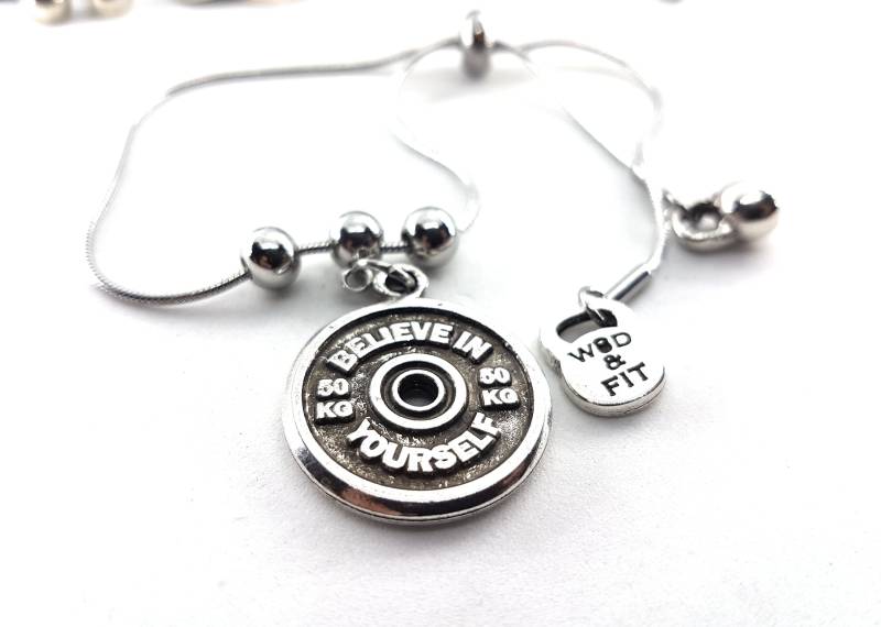 Mädchen-Workout-Fitness-Armband Damen-Armband Fitness-Schmuck Geschenk Für Freundin Mädchen-Armband Mutter Sport Wod & Fit von WodAndFit