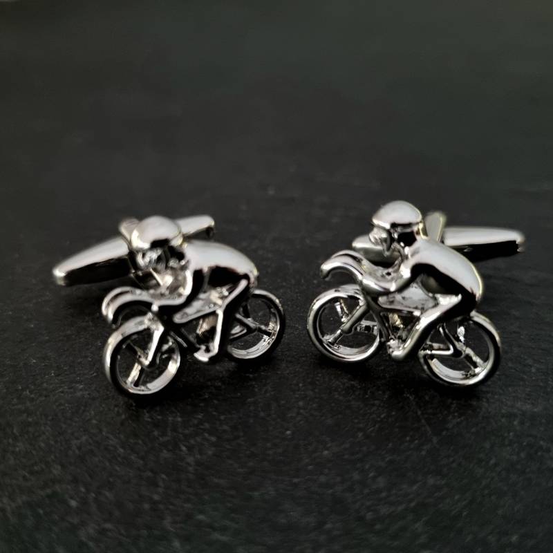 Manschettenknöpfe Für Radfahrer Geschenk Hochzeitsgeschenk Fahrräder Die Hochzeit Biker Papa Holz & Passform von WodAndFit