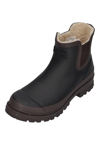 Woden Damen Gummistiefel LIV WARM WATERPROOF black chocolate, Größe:39 EU von Woden