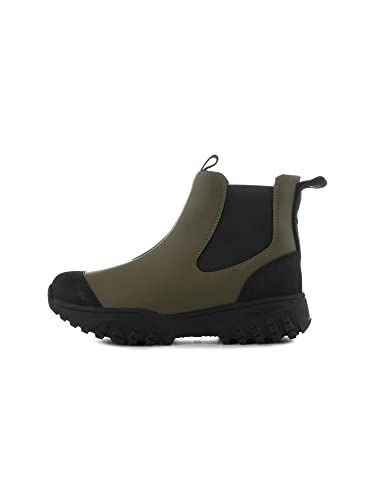 Woden Damen Magda Gummi Stiefel, Größe 36, Nein.295 Dunkles Olive von Woden