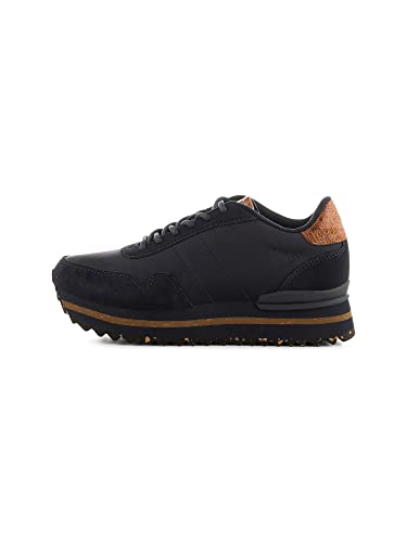 Woden Damen Nora III Plateau Sneakers, Größe 37, 009 Dunkel Marine, Nein 009 Dunkel Marine von Woden