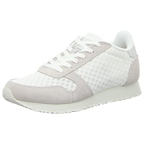 Woden Damen Sneaker Low Ydun weiß/beige 38 von Woden