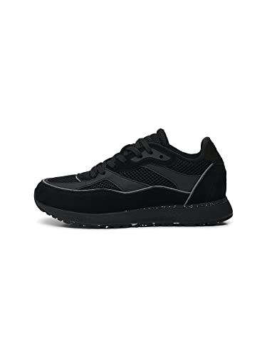 Woden Damen Sneakers Hailey, Black, 36 von Woden