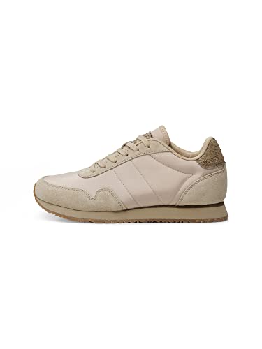 Woden Damen Sneakers Nora III Leather, Coffee Cream, 41 von Woden