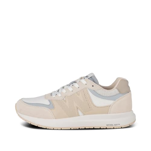Woden Damen Sneakers RIGMOR Reflective WL744 Ivory, Größe:40 EU von Woden