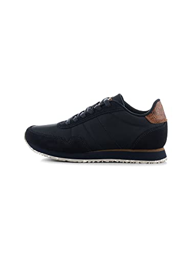 Woden Sneakers Nora III Leather 36, 009 Dark Navy von Woden