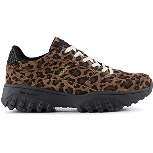 Woden Sneakers Trine Suede Print 38, 327 Leopard von Woden