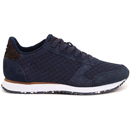 Woden Sneakers Ydun Suede Mesh II 36, 010 Navy von Woden