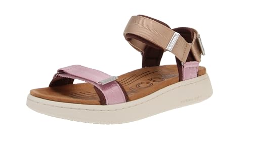 Woden WL926 Line - Damen Schuhe Sandaletten - 899-Multi-Rose, Größe:40 EU von Woden