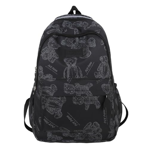 Damen Reiserucksack Bären Aufdruck Rucksack Für Mädchen Lässige Tagesrucksäcke Große Kapazität Rucksack Für Studenten Schultasche Für Den Alltag Damen Reiserucksack Bären Aufdruck Rucksack Für Mädchen Lässige Tagesrucksäcke Große Kapazität Rucksack Für Studenten Schultasche Für Den Alltag von Woedpez