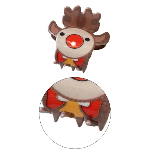 Haarklammer für Weihnachten, mehrere Arten, hoher Pferdeschwanz, Damen, Kopfbedeckung, Haarschmuck, schöne Karnevalsparty-Haarklammer von Woedpez