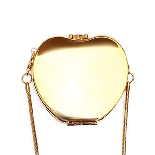 Kleine Acryl Make Up Tasche Mit Gold Finish Umhängetaschen Vielseitige Umhängetasche Für Modische Frauen Und Mädchen von Woedpez