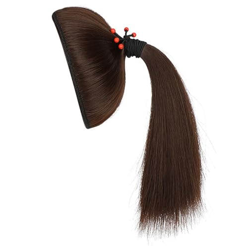 Mädchen Pferdeschwanzhaare Haartschwanz Haarextensions Foto Requisiten Casual Chignons Pferdeschwanz Haarverlängerungen Cosplay Lieferungen von Woedpez