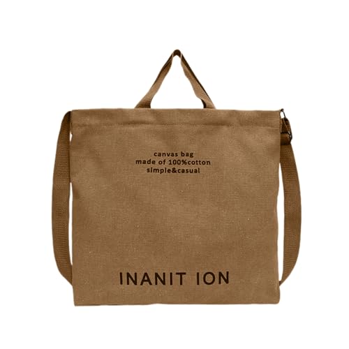 Modische Unisex Umhängetasche Für Den Täglichen Gebrauch Verstellbarer Riemen Lässige Umhängetaschen Canvas Umhängetasche Mit Oben von Woedpez