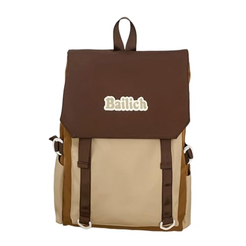 Multifunktionaler Rucksack Für Damen Und Mädchen Laptop Rucksack Schüler Schulrucksack Großer Kapazitätsrucksack Reiserucksack von Woedpez