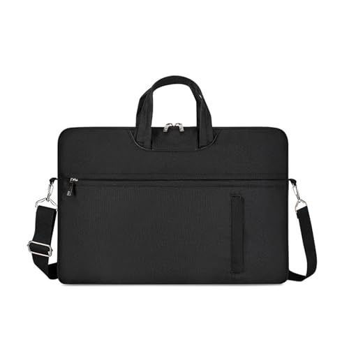 Schützende Tragetasche Notebook Handtasche Oxford Stoff Laptop Tasche Mit Schultergurt Spritzwassergeschützt Tragbar von Woedpez