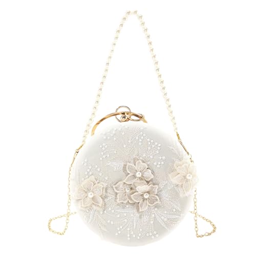 Traditionelle Chinesische Künstlerische Stickerei Perlen Runde Abendtasche Schultertasche Party Umhängetasche Handtasche Für Damen Traditionelle Chinesische Künstlerische Stickerei Perlen Runde Abendtasche Schultertasche Party Umhängetasche Handtasche Für Damen von Woedpez