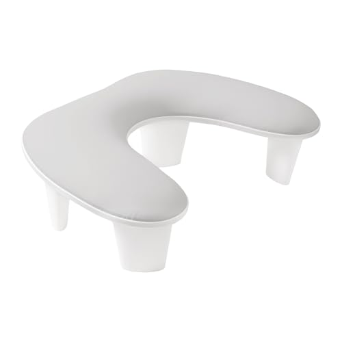 Tragbares ABS-Nagel-Handkissen, abnehmbares Kissen, schräges Design, leicht zu reinigen, ideal für Salon oder Maniküre zu Hause, professionelle abnehmbare Nagelsalon-Hand von Woedpez