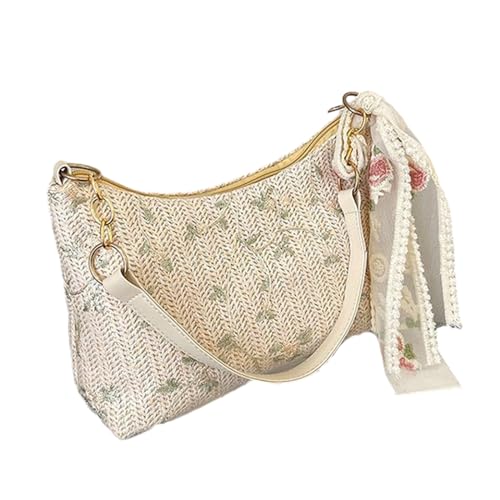 Trendige Mit Spitze Gewebte Unterarmtasche Für Damen Umhängetaschen Achselhandtasche Geeignet Für Den Täglichen Gebrauch von Woedpez