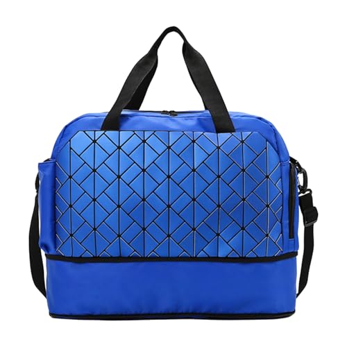 Wasserdichte Reisetasche, Wochenendtasche, Handgepäcktasche für Damen und Mädchen, Sport, Fitnessstudio, Übernachtung, Schultertasche, Wochenender, Übernachtung, blau, Mass Beauty Wasserdichte Reisetasche, Wochenendtasche, Handgepäcktasche für Damen und Mädchen, Sport, Fitnessstudio, Übernachtung, Schultertasche, Wochenender, Übernachtung, blau, Mass Beauty von Woedpez