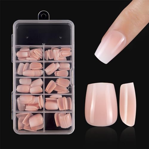 Wiederverwendbare Mittelgroße Quadratische Nägel Vielseitige Und Langlebige Kunstnägel Für Frauen Und Mädchen von Woedpez