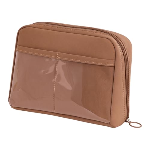 Woedpez Federmäppchen mit 12 Fächern, hohe Kapazität, Federmäppchen, Marker, Organizer, Taschen, Kunstbedarf, Taschen, Reise-Kosmetiktasche, Cartoon für die Schule, Karamellfarben / Braun, Mass Beauty Woedpez Federmäppchen mit 12 Fächern, hohe Kapazität, Federmäppchen, Marker, Organizer, Taschen, Kunstbedarf, Taschen, Reise-Kosmetiktasche, Cartoon für die Schule, Karamellfarben / Braun, Mass Beauty von Woedpez
