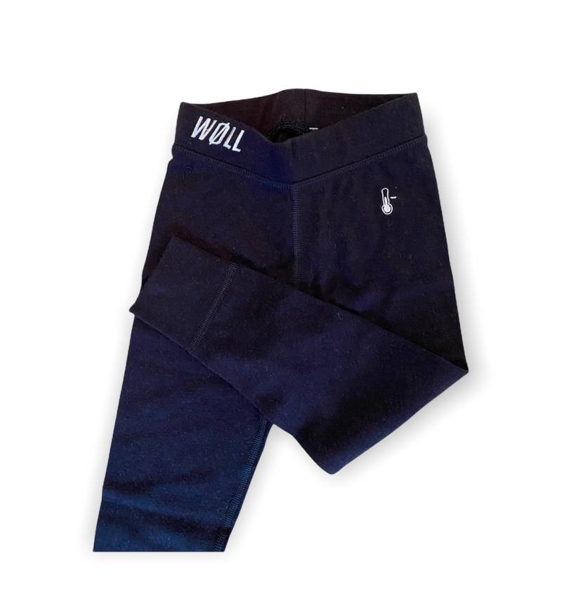 Merino Wool Leggings/Pant Dark Blue [Merino] 100 % Wolle Supersoft Long Pant von Woellclothing