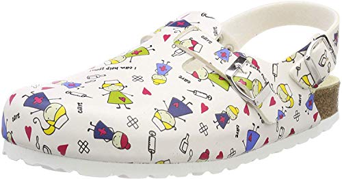 Weeger-Clog m. Fersenriemen weissSchwester Gr. 39 von Weeger
